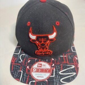 New Era Chicago Bulls‎ NBA Hardwood Classics 9Fifty Snapback Hat Cap